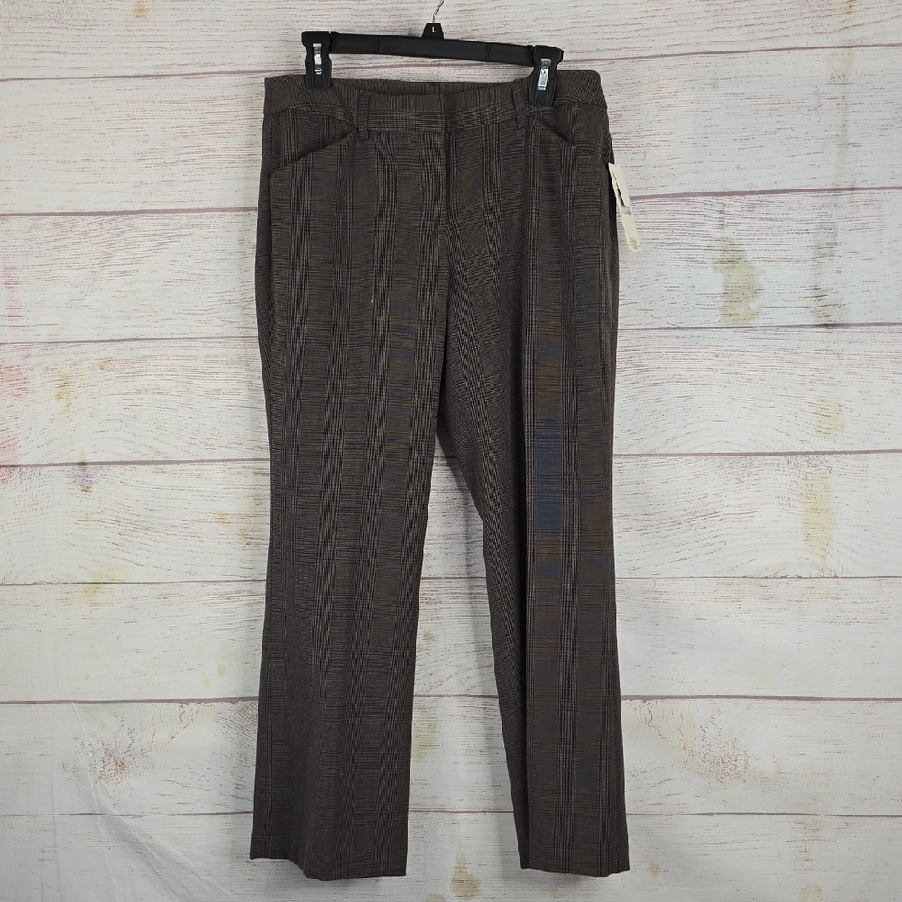 Dalia Collection Plaid Pants Sz 8p NwT